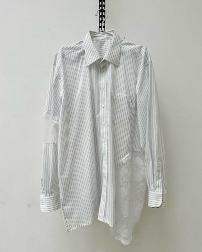 REMADE SHIRT WITH LACE NO3