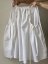 WHITE SKIRT WITH POCKETS