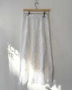 UPCYCLED CURTAIN SKIRT NO 1