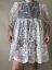 UPCYCLED CURTAIN DRESS SHORT