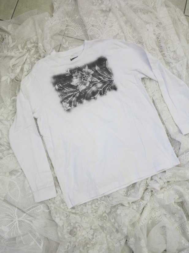 LONGSLEEVE LACE T-SHIRT XXL