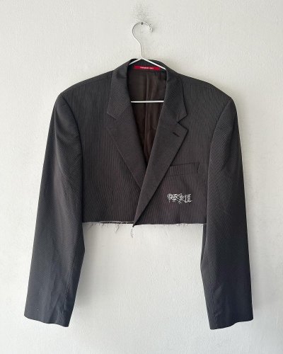BLAZER WITH EMBROIDERY
