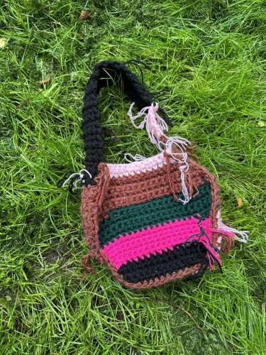 COLOURFUL HAND-BAG