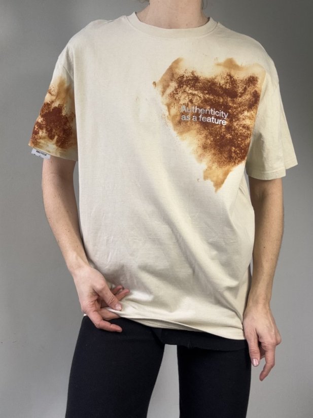 BEIGE T-SHIRT SIZE M