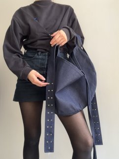 DENIM MIDDLE SIZE BAG