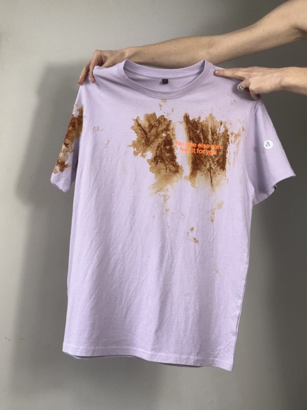 LILA T-SHIRT SIZE L
