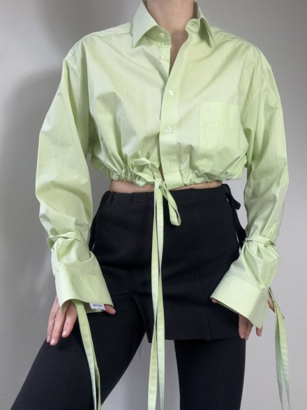 REMADE SHIRT LIGHT GREEN