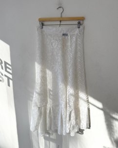 UPCYCLED CURTAIN SKIRT NO 3