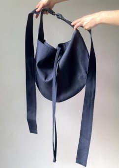DENIM MIDDLE SIZE BAG