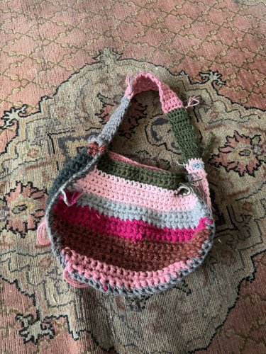 CROCHET HAND-BAG