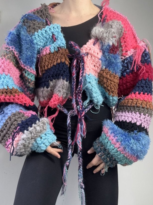 AWESOME CROCHET SWEATER