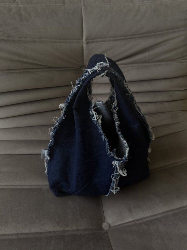 MINI RAW DENIM HAND-BAG
