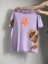 LILA T-SHIRT SIZE M