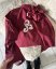 BURGUNDY CROPPED SHIRT