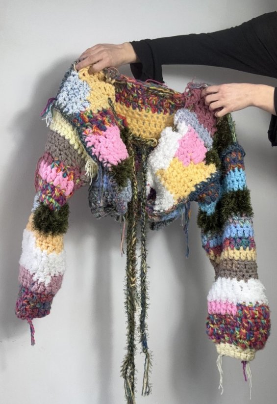 SPRING CROCHET SWEATER