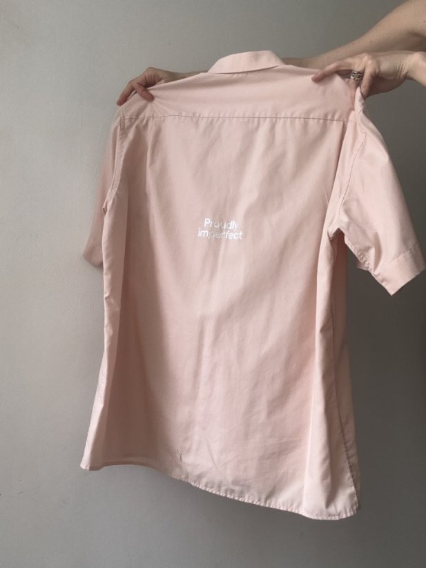 SOFT ORANGE  SHORTSLEEVE SHIRT
