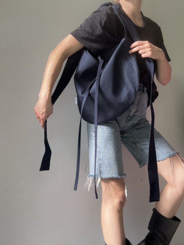 DENIM MIDDLE SIZE BAG