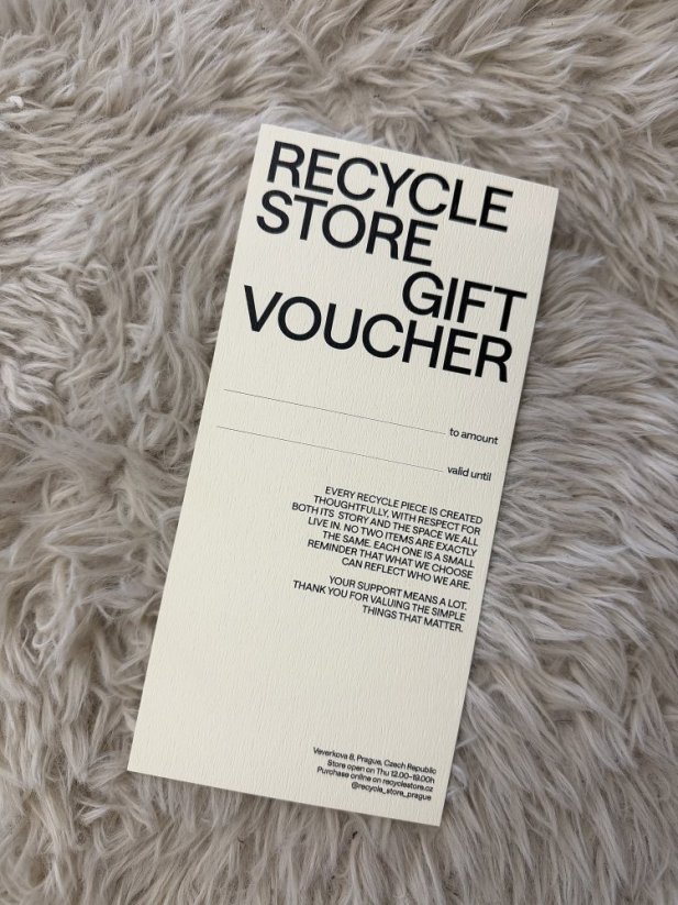 RECYCLE VOUCHER