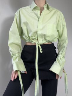 REMADE SHIRT LIGHT GREEN