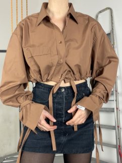 BROWN REMADE SHIRT